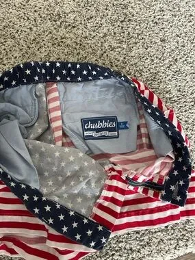 chubbies | Shorts | Chubbies Womens American Flag Print Shorts Navy Red ...